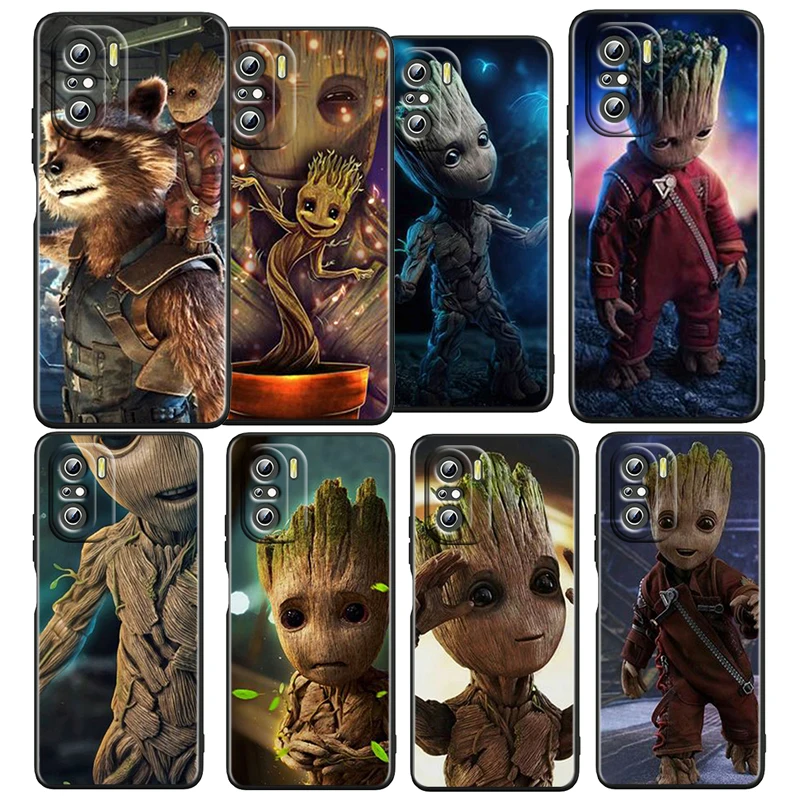 The Avengers Hero Groot For Xiaomi Redmi K50 Gaming Pro 5G 10 9 9A 9C 9T 8 7 6 5 4X TPU Soft Black Phone Case Fundas Coque Capa
The Avengers Hero Groot For Xiaomi Redmi K50 Gaming Pro 5G 10 9 9A 9C 9T 8 7 6 5 4X TPU Soft Black Phone Case Fundas Coque Capa