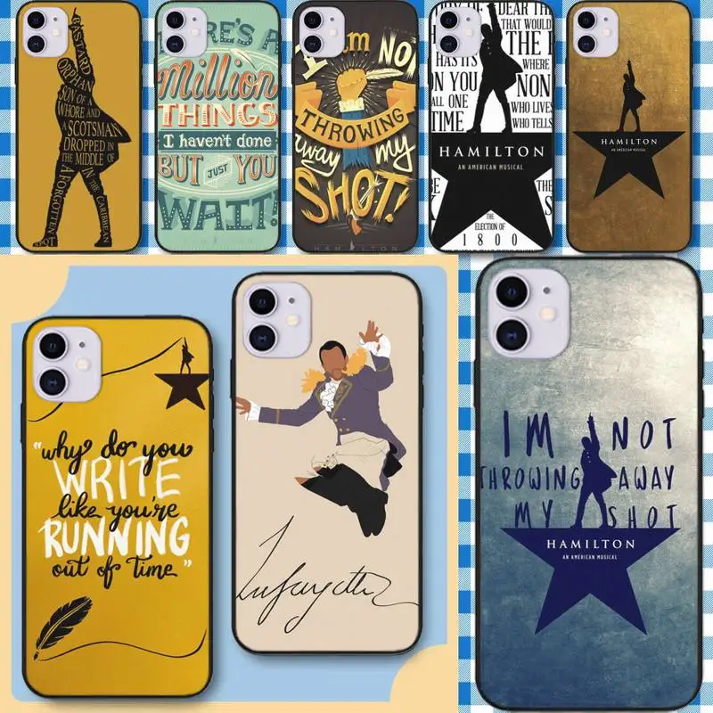 Hamilton Musical Lyrics Phone Case Fundas Shell Cover For Iphone 6 6s 7 8 Plus Xr X Xs 11 12 13 Mini Pro Max
Hamilton Musical Lyrics Phone Case Fundas Shell Cover For Iphone 6 6s 7 8 Plus Xr X Xs 11 12 13 Mini Pro Max