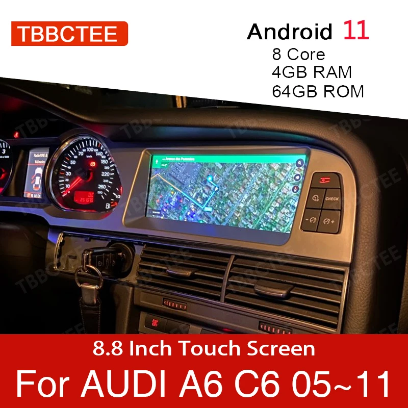 Автомобильный беспроводной мультимедийный плеер CarPlay, Android 12, 8 ГБ, 64 ГБ, навигатор для Audi A6 C6 4f 2005 ~ 2011 MMI 2G 3G, GPS-навигация, 4G, SIM, стерео
Автомобильный беспроводной мультимедийный плеер CarPlay, Android 12, 8 ГБ, 64 ГБ, навигатор для Audi A6 C6 4f 2005 ~ 2011 MMI 2G 3G, GPS-навигация, 4G, SIM, стерео