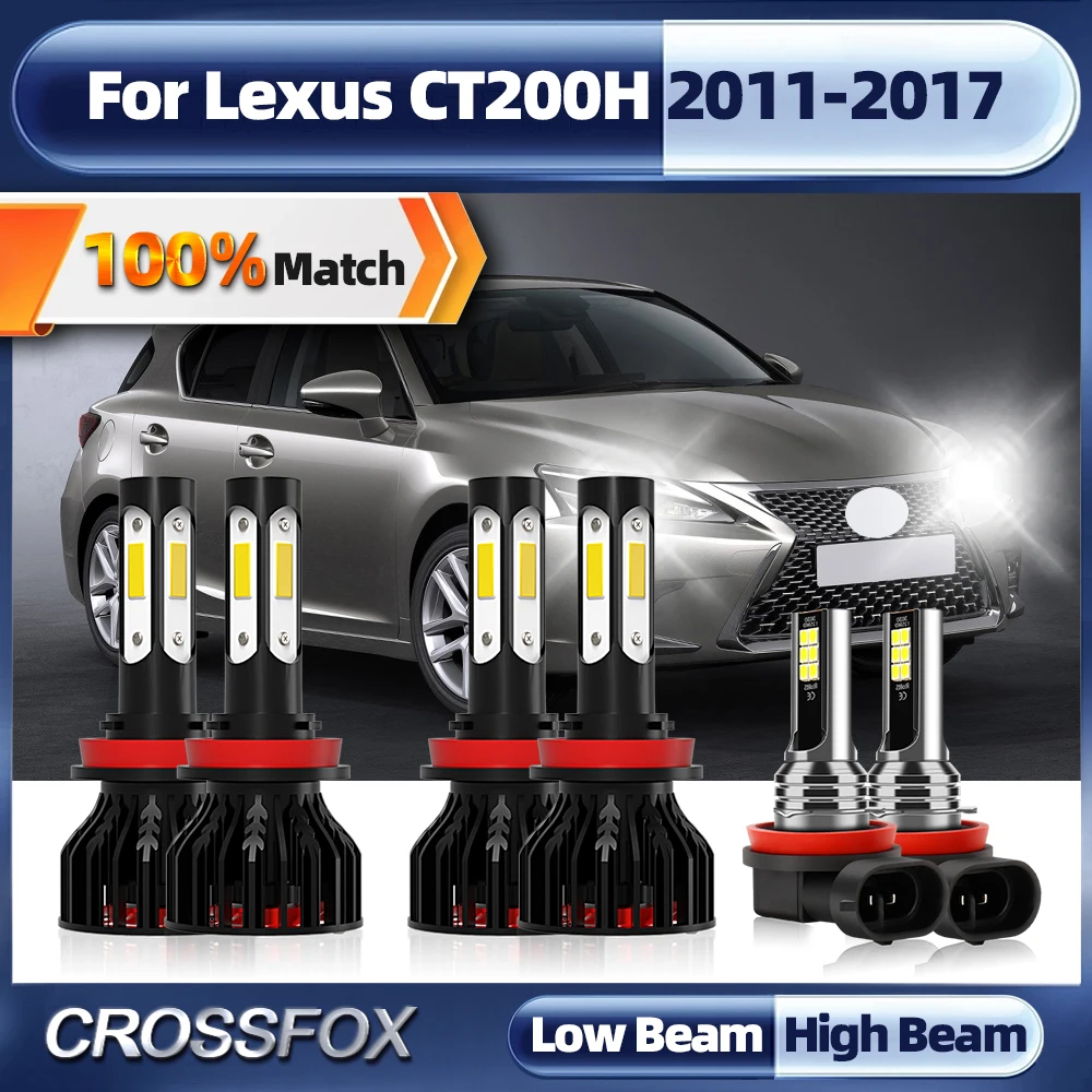 H11 Canbus Led Car Headlight Bulbs 60000LM 360W Turbo Auto Fog Light 6000K For Lexus CT200H 2011 2012 2013 2014 2015 2016 2017
H11 Canbus Led Car Headlight Bulbs 60000LM 360W Turbo Auto Fog Light 6000K For Lexus CT200H 2011 2012 2013 2014 2015 2016 2017