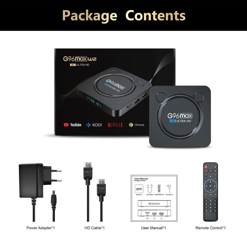 ТВ-приставка Y1AE 1 Set TV Box Dual 5G/2,4G WiFi Band Smart TV Box G96max S905W2 Chip
ТВ-приставка Y1AE 1 Set TV Box Dual 5G/2,4G WiFi Band Smart TV Box G96max S905W2 Chip