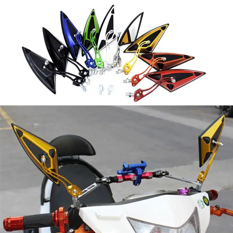 1 Pair Motorcycle Rearview Mirror Reversing Auxiliary Side Mirrors Universal M10 Screw Modified Accessories
1 Pair Motorcycle Rearview Mirror Reversing Auxiliary Side Mirrors Universal M10 Screw Modified Accessories