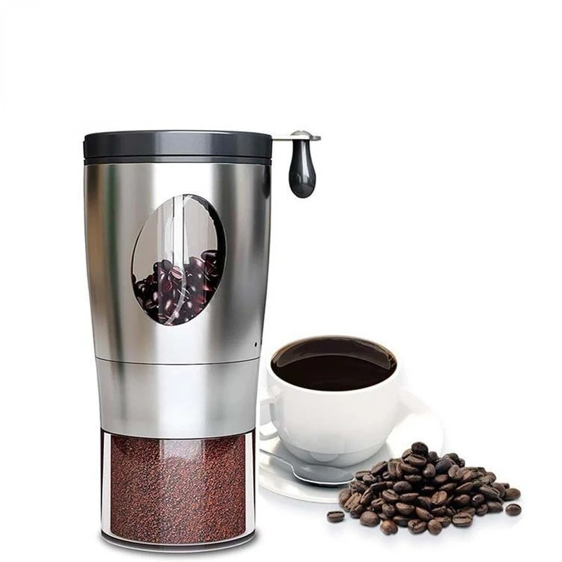 Hand Crank Coffee Grinder New Portable Foldable Handle Stainless Steel Coffee Bean Grinder Manual Bean Grinder
Hand Crank Coffee Grinder New Portable Foldable Handle Stainless Steel Coffee Bean Grinder Manual Bean Grinder