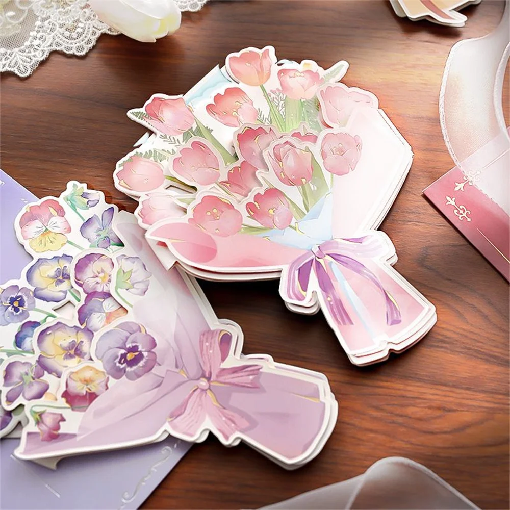 Rose Tulip 3D Flower Envelope with Folded Greeting Card Stationery Set Wedding Envelope Invitation Paper Office School Supplies
Rose Tulip 3D Flower Envelope with Folded Greeting Card Stationery Set Wedding Envelope Invitation Paper Office School Supplies