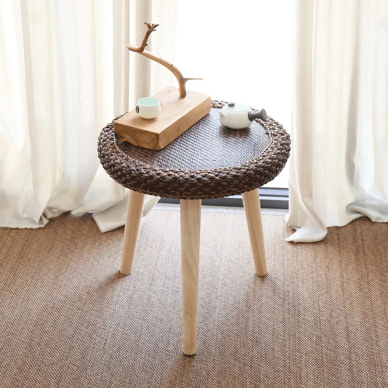 Nordic Coffee Table Wood Tea Tablets Round Rattan Woven Living Room Side Table Lounge Furniture Design Bedroom desk Decorations
Nordic Coffee Table Wood Tea Tablets Round Rattan Woven Living Room Side Table Lounge Furniture Design Bedroom desk Decorations
