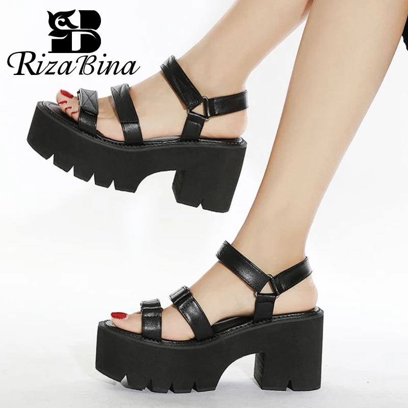 RIZABINA Size 35-42 Woman'S Sandals New Thick Bottom Platform Chunky Ins Summer Shoes For Women Club Daily Ladies Footwear
RIZABINA Size 35-42 Woman'S Sandals New Thick Bottom Platform Chunky Ins Summer Shoes For Women Club Daily Ladies Footwear