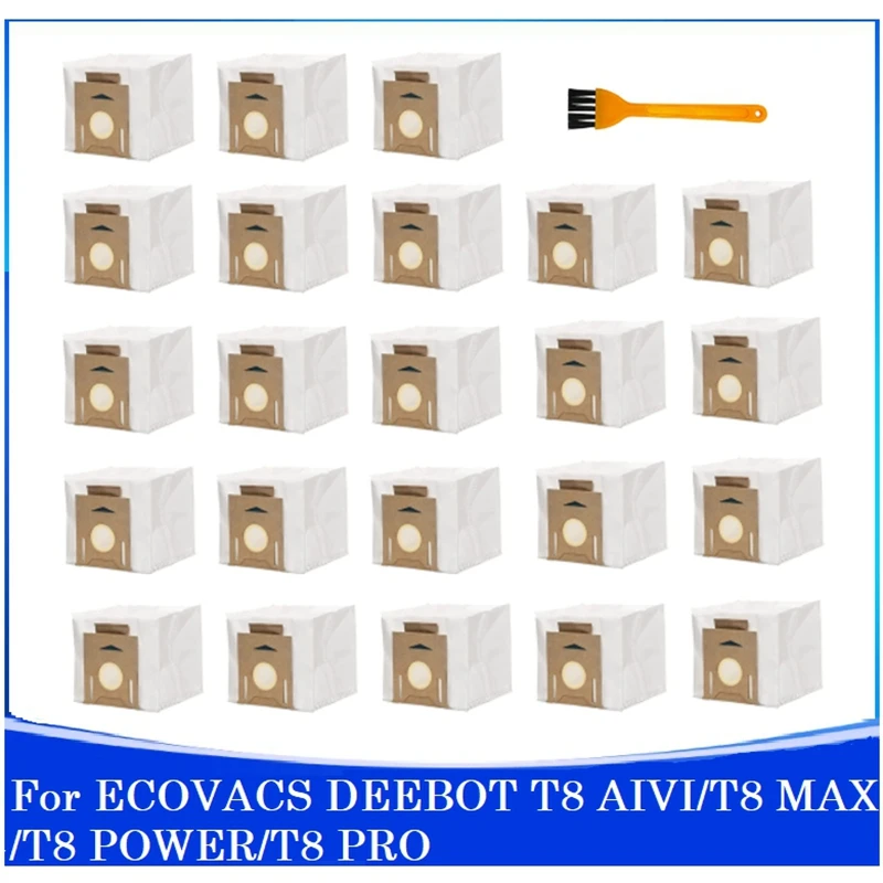 For ECOVACS DEEBOT T8 AIVI/T8 MAX /T8 POWER/T8 PRO Robot Vacuum Cleaner Replacement Spare Parts Dust Bag
For ECOVACS DEEBOT T8 AIVI/T8 MAX /T8 POWER/T8 PRO Robot Vacuum Cleaner Replacement Spare Parts Dust Bag