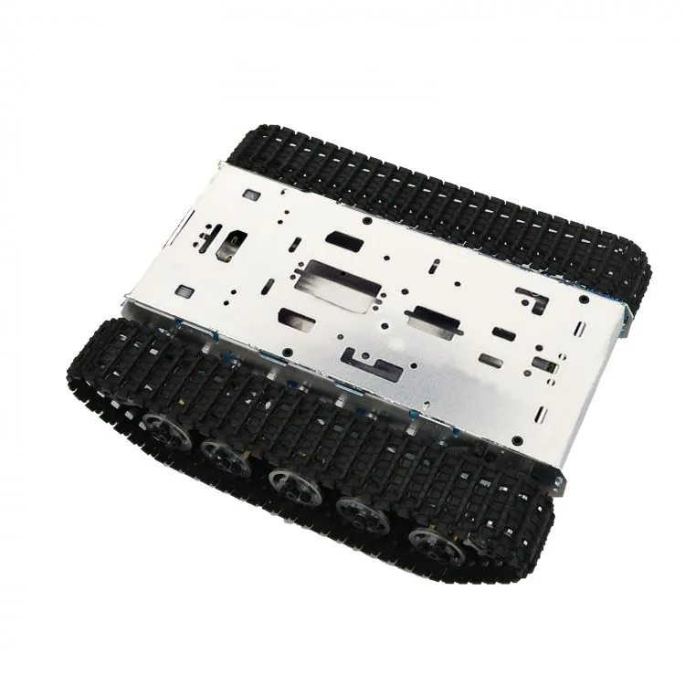 Unassembled RC Tank Chassis Metal Tracked Robot Chassis Smart Robot Car Chassis Shock Absorption
Unassembled RC Tank Chassis Metal Tracked Robot Chassis Smart Robot Car Chassis Shock Absorption
