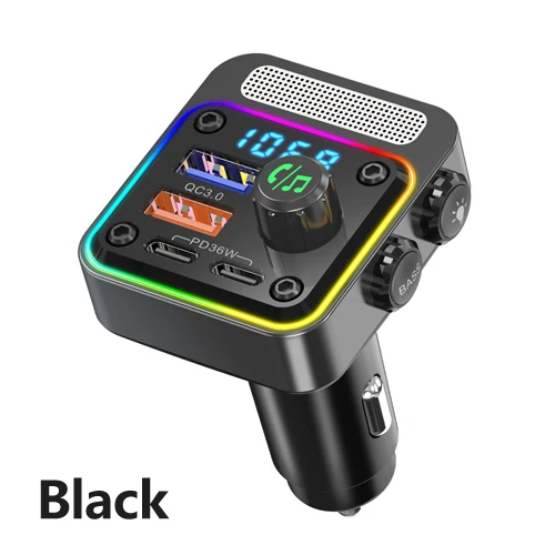 VR Robot Bass Bluetooth 5.3 FM-передатчик Автомобильный MP3 U-дисковый плеер Беспроводная громкая связь Автомобильный комплект 36 Вт Type-c +QC 3.0 Быстрое зарядное устройство 
VR Robot Bass Bluetooth 5.3 FM-передатчик Автомобильный MP3 U-дисковый плеер Беспроводная громкая связь Автомобильный комплект 36 Вт Type-c +QC 3.0 Быстрое зарядное устройство