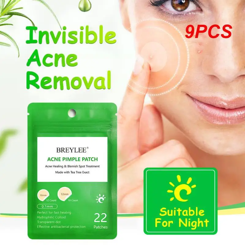 Пластырь дневной и ночной для удаления акне, 9 шт.
Пластырь дневной и ночной для удаления акне, 9 шт.