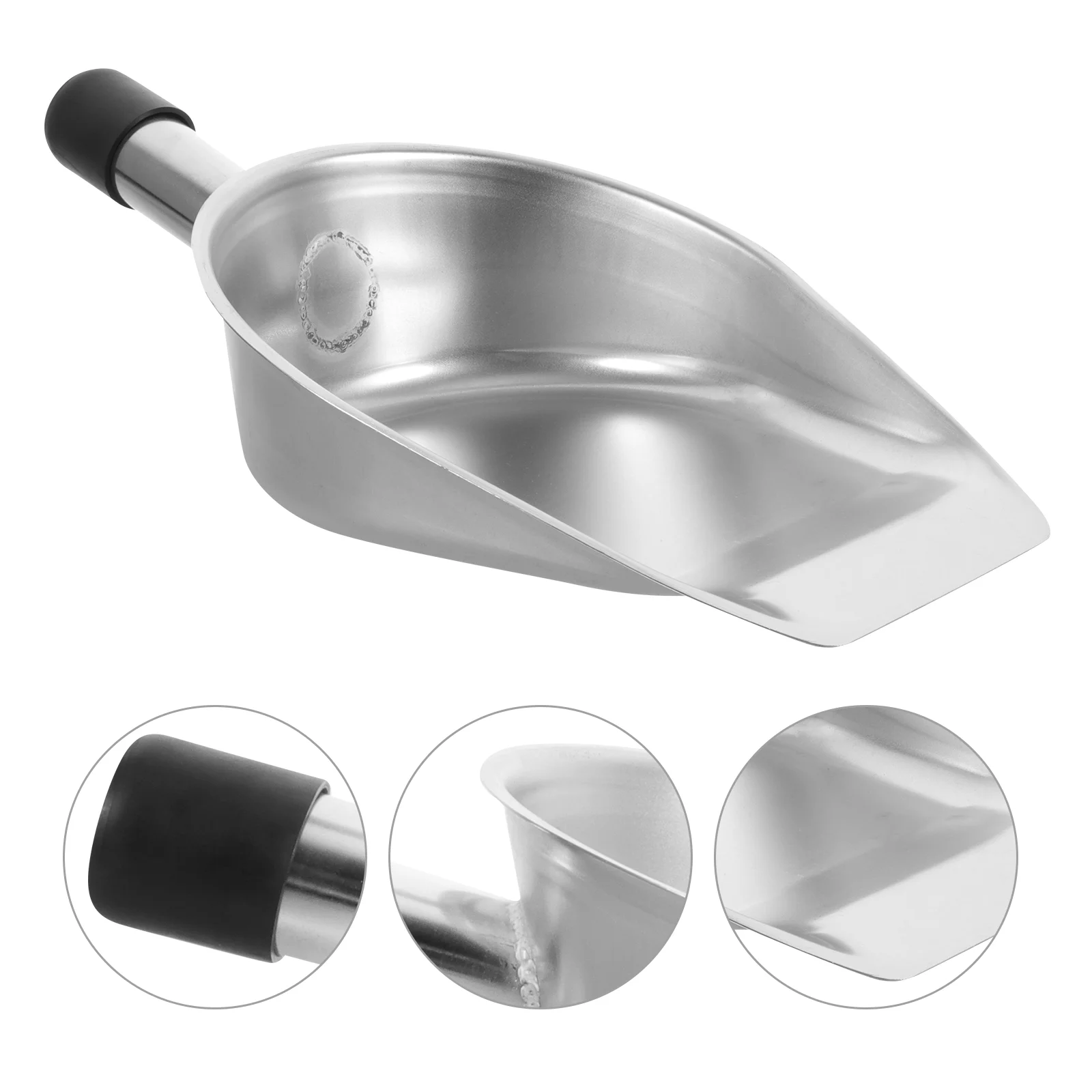 Reusable Stainless Steel Small Dust Pan Handheld Home Cleaning Shovel Home Cleaning Tool 
Reusable Stainless Steel Small Dust Pan Handheld Home Cleaning Shovel Home Cleaning Tool