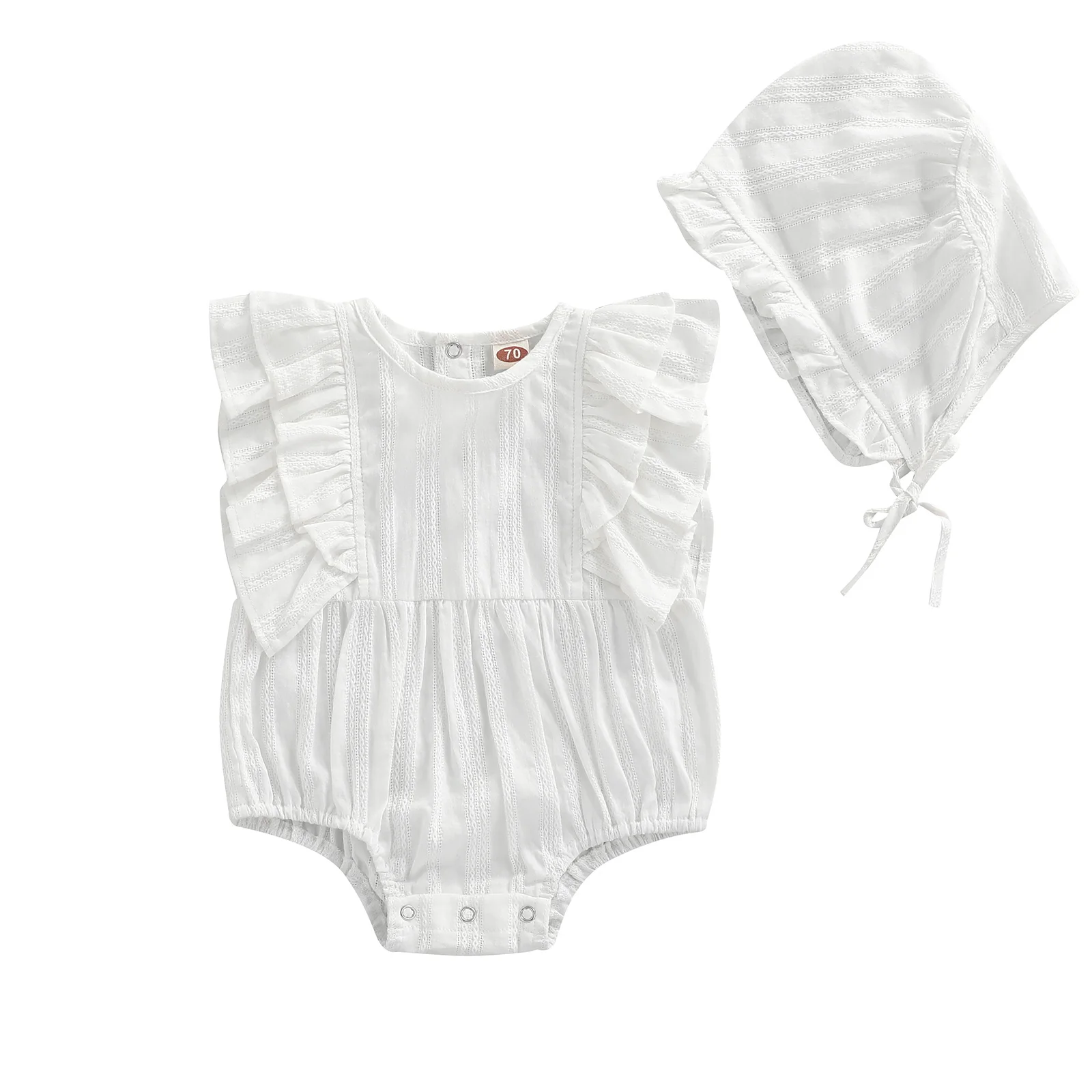 0-24M Infant Newborn Baby Girl Romper Summer Ruffle Jumpsuit Playsuit + Hat Outfits Costumes
0-24M Infant Newborn Baby Girl Romper Summer Ruffle Jumpsuit Playsuit + Hat Outfits Costumes