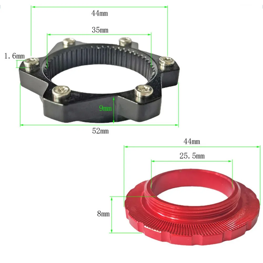 Bicycle Centerlock To 6Hole Adapter Aluminum Alloy MTB Road Bike Hub Center Lock Conversion Cycling 6 Bolt Disc Brake Rotor Part
Bicycle Centerlock To 6Hole Adapter Aluminum Alloy MTB Road Bike Hub Center Lock Conversion Cycling 6 Bolt Disc Brake Rotor Part