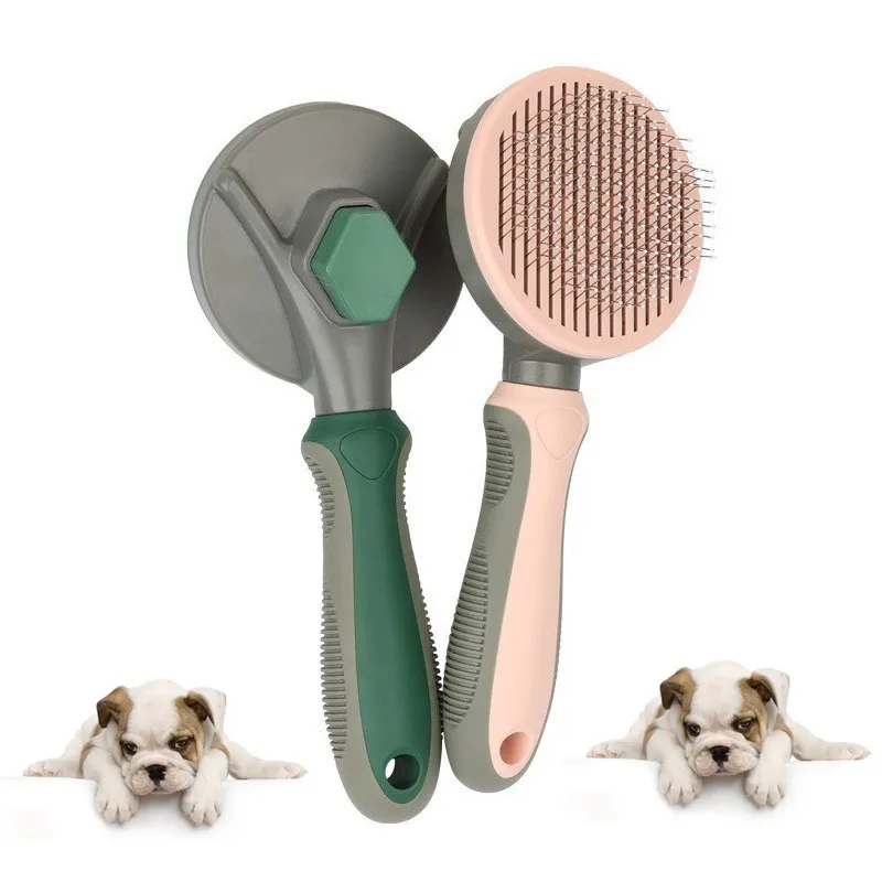 Pet Grooming Brush Cleaning Tool Comb To Remove Knots Floating Cat Hair Comb Automatic Hair Removal Self-cleaning Needle Comb
Pet Grooming Brush Cleaning Tool Comb To Remove Knots Floating Cat Hair Comb Automatic Hair Removal Self-cleaning Needle Comb