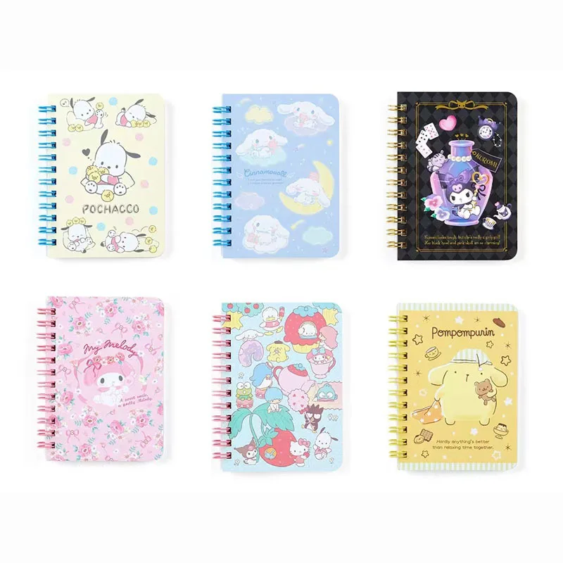 Kawaii Sanrio Cartoon 60 Page Coil Notebook Lovely Cinnamoroll Portable Pocket Notepad Diary Birthday Creative Gifts
Kawaii Sanrio Cartoon 60 Page Coil Notebook Lovely Cinnamoroll Portable Pocket Notepad Diary Birthday Creative Gifts
