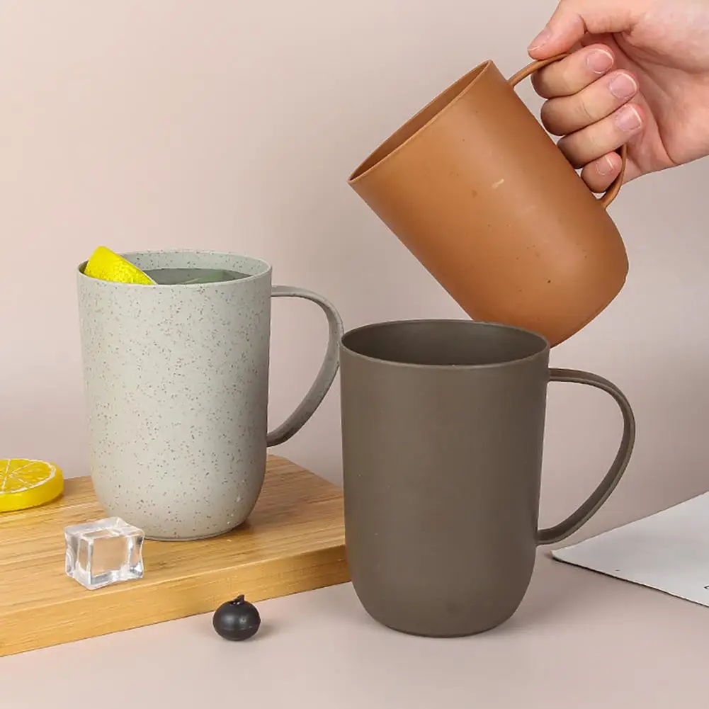 400ML Water Bottle High Capacity Anti-drop Round Mouth Ergonomic Handle Not Easy to Break Pure Color Water Cup for Home 
400ML Water Bottle High Capacity Anti-drop Round Mouth Ergonomic Handle Not Easy to Break Pure Color Water Cup for Home