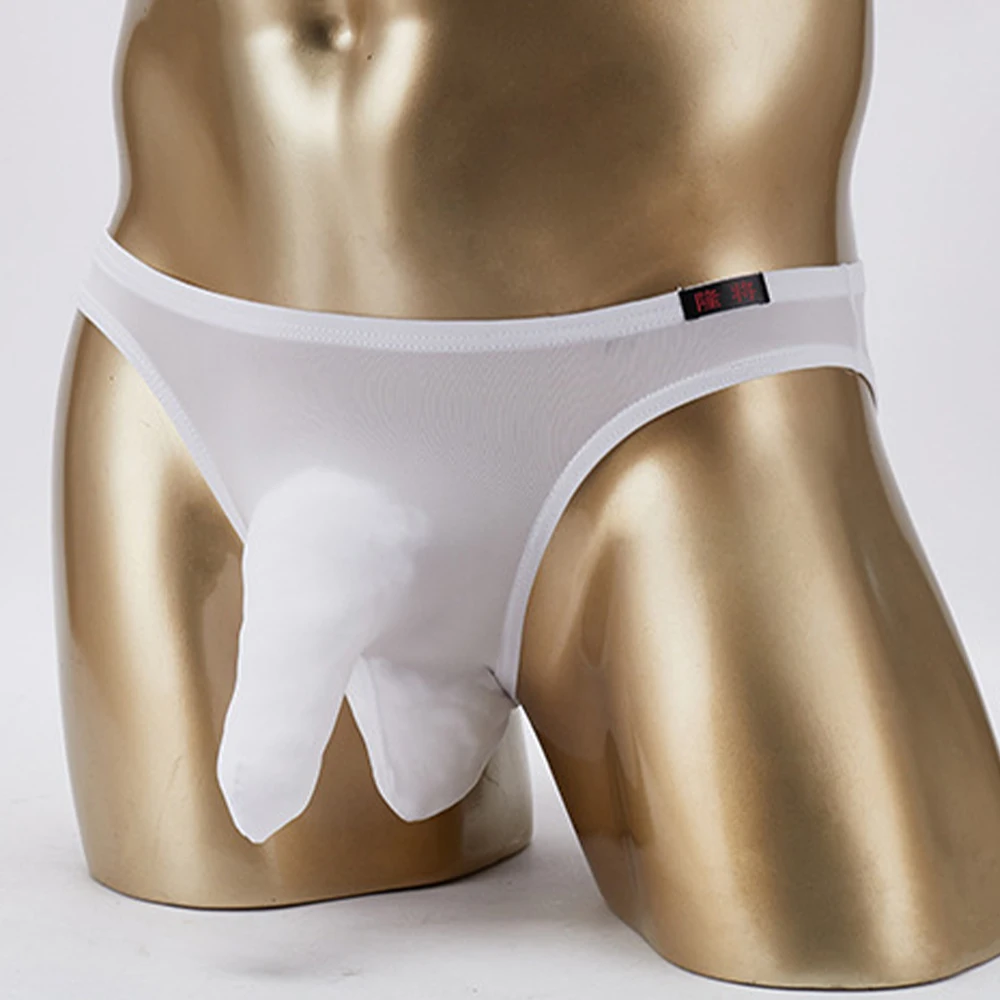 Ice Silk T-back Thongs Man Sexy Elephant Nose Underwear G-string Soft Briefs Men Sexy Underpants Seamless Panties Male Lingerie
Ice Silk T-back Thongs Man Sexy Elephant Nose Underwear G-string Soft Briefs Men Sexy Underpants Seamless Panties Male Lingerie