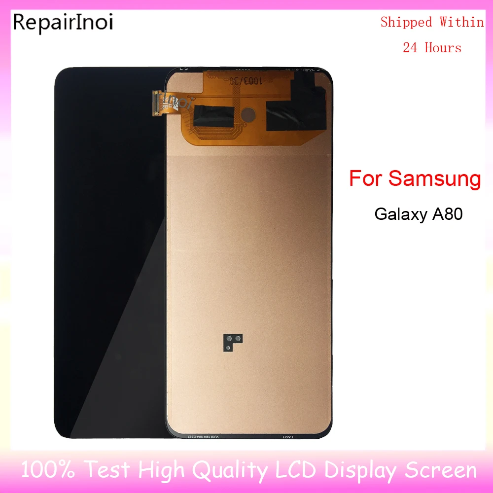 Incell /OLED 6.7" LCD Display For Samsung Galaxy A80 A805 A805F LCD Display Touch Screen Digitizer Assembly Replacement
Incell /OLED 6.7" LCD Display For Samsung Galaxy A80 A805 A805F LCD Display Touch Screen Digitizer Assembly Replacement