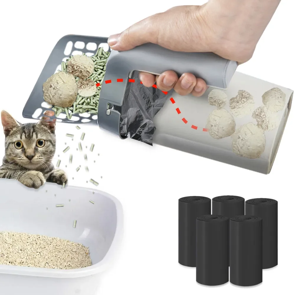 2023NEW Litter Scooper Self-cleaning Large Capacity Shovel with Built-in Poop Bag Kitty Toilet Tray Clean Tool Pet Supplies
2023NEW Litter Scooper Self-cleaning Large Capacity Shovel with Built-in Poop Bag Kitty Toilet Tray Clean Tool Pet Supplies
