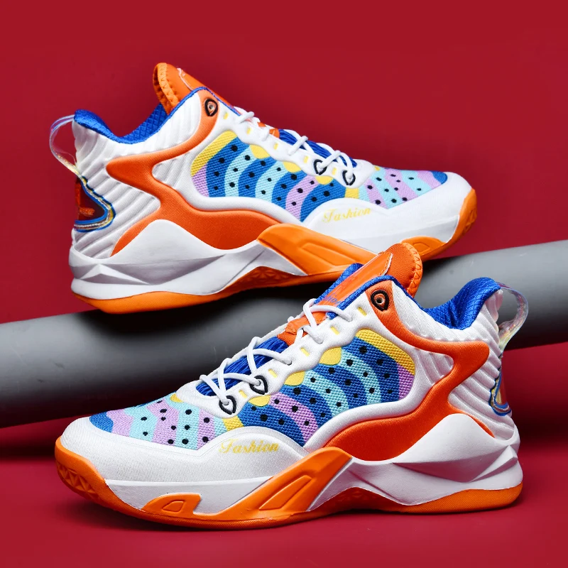 Fashion Basketball Shoes Men's Sneakers Boys Basketball Training Shoes Size 35-45 Non-Slip Outdoor Sneakers Coach Teens
Fashion Basketball Shoes Men's Sneakers Boys Basketball Training Shoes Size 35-45 Non-Slip Outdoor Sneakers Coach Teens