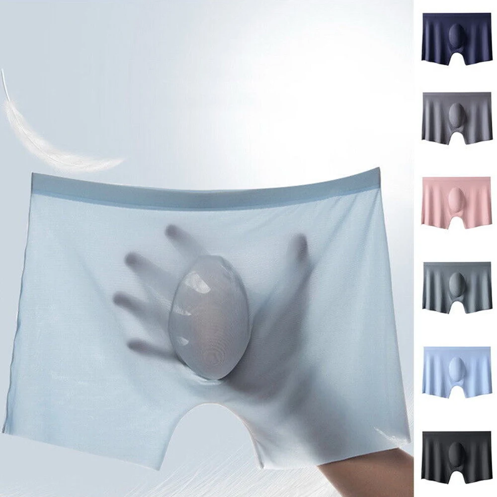 Сексуальные мужские шорты, брифы, ультратонкие прозрачные Бесшовные Мужские трусы, нижнее белье, мужские сексуальные трусы, шорты-боксеры 
Сексуальные мужские шорты, брифы, ультратонкие прозрачные Бесшовные Мужские трусы, нижнее белье, мужские сексуальные трусы, шорты-боксеры