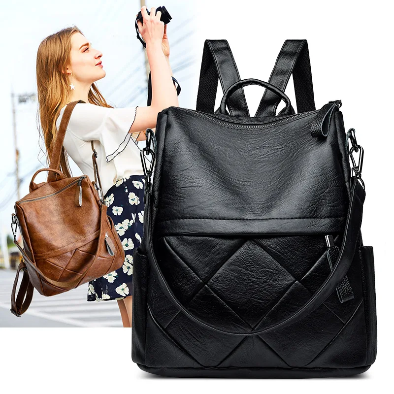 Fashion Anti-theft Backpack Designers Large Backpack Shoulder Bag Women Backpack for School Style Leather Bag College Mochilas
Fashion Anti-theft Backpack Designers Large Backpack Shoulder Bag Women Backpack for School Style Leather Bag College Mochilas