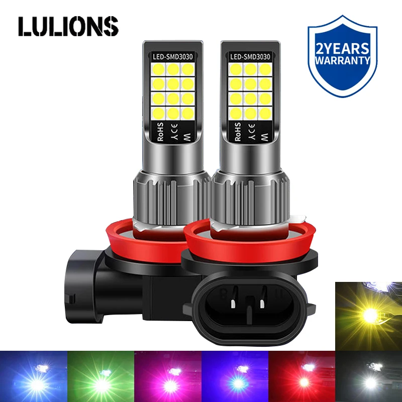 2pcs Original Car Fog Light H11 H7 9005 9006 Emergency Warning Strobe Led Light HB3 HB4 H3 880 881 H16 12V 24Leds Auto Lights
2pcs Original Car Fog Light H11 H7 9005 9006 Emergency Warning Strobe Led Light HB3 HB4 H3 880 881 H16 12V 24Leds Auto Lights
