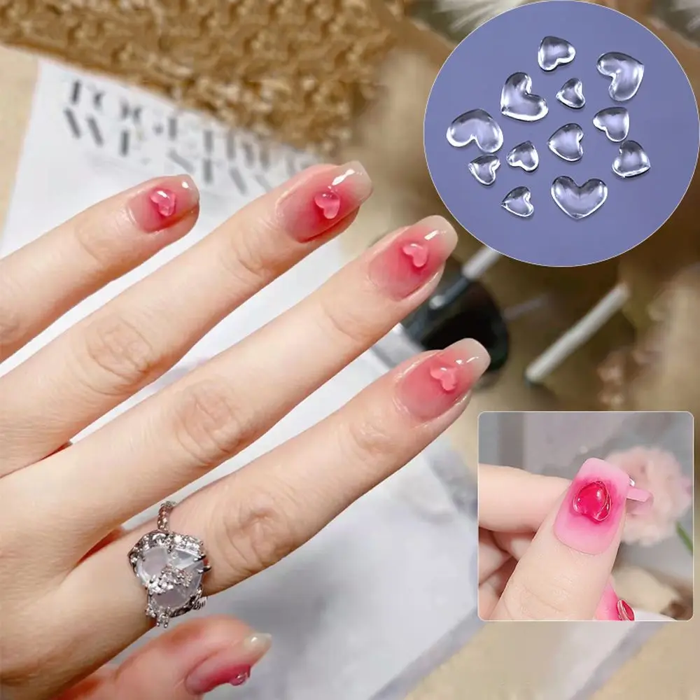 50Pcs 3D Transparent Love Heart Nail Art Decoration Clear Small Peach Heart Resin Nail Charms Nail Crystal Flat Bottom Ornaments
50Pcs 3D Transparent Love Heart Nail Art Decoration Clear Small Peach Heart Resin Nail Charms Nail Crystal Flat Bottom Ornaments
