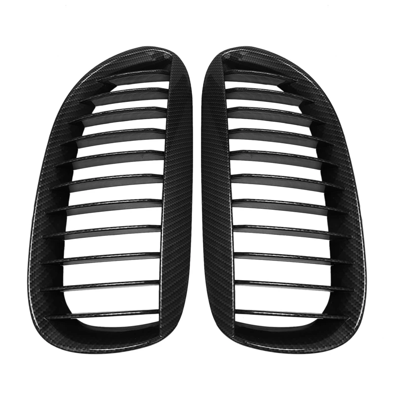 Gloss Carbon Grain Single Slat Front Bumper Kidney Grill Grille For-BMW 6 Series E63 E64 M6 2004-2010
Gloss Carbon Grain Single Slat Front Bumper Kidney Grill Grille For-BMW 6 Series E63 E64 M6 2004-2010