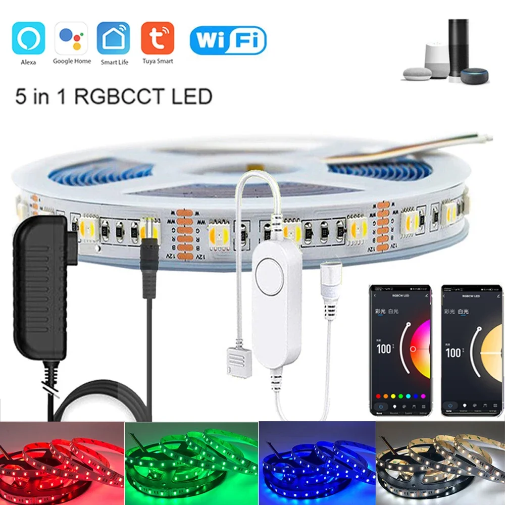 Светодиодная лента YSRSAI 5в1 RGB+W+WW 1M-5M
Светодиодная лента YSRSAI 5в1 RGB+W+WW 1M-5M