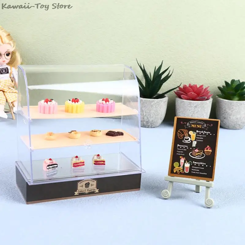 1:12 Scale Dollhouse Miniature Food Bakery Shop Cake Display Counter Bakery Cabinet Model Showcase Mini Snack Cabinet
1:12 Scale Dollhouse Miniature Food Bakery Shop Cake Display Counter Bakery Cabinet Model Showcase Mini Snack Cabinet
