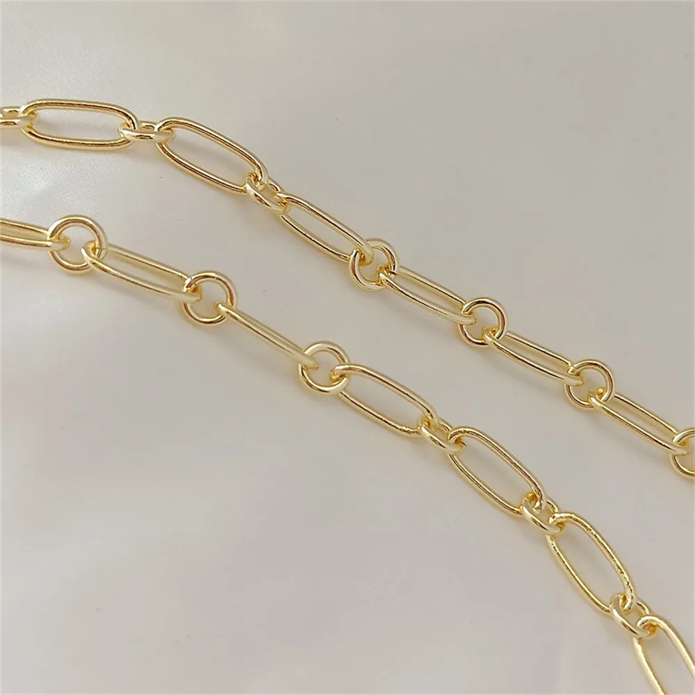 14K Gold Does Not Flatten 0 Chain Thick Round Manual Detachable Semi-finished Loose Chain DIY Accessories
14K Gold Does Not Flatten 0 Chain Thick Round Manual Detachable Semi-finished Loose Chain DIY Accessories
