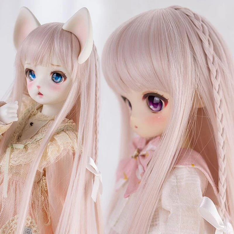 D03-P283 children toy BJD DD SD MSD 1/3 1/4 1/6 doll's Accessoriess wig pink color Long straight hair 1pcs
D03-P283 children toy BJD DD SD MSD 1/3 1/4 1/6 doll's Accessoriess wig pink color Long straight hair 1pcs