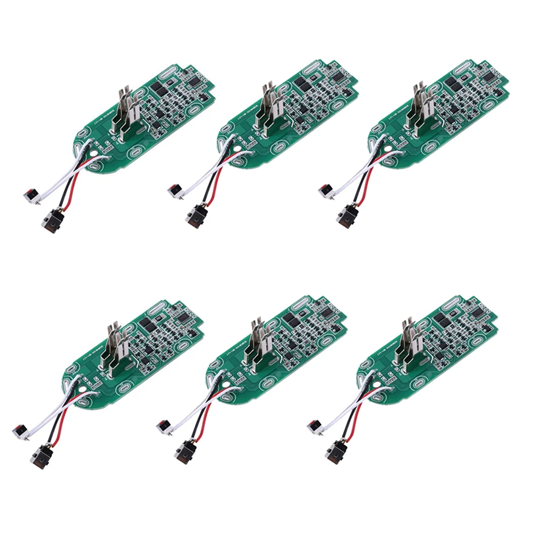 6 Pcs 21.6V Li-Ion Battery Protection Board PCB Board Replacement for Dyson V8 Vacuum Cleaner Circuit Boards
6 Pcs 21.6V Li-Ion Battery Protection Board PCB Board Replacement for Dyson V8 Vacuum Cleaner Circuit Boards