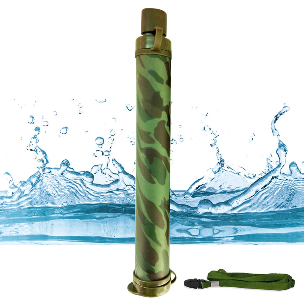 Outdoor Wild Life Emergency Direct Drinking Water Survival Tools Disinfection Individual Water Purifier Portable Filter Straw
Outdoor Wild Life Emergency Direct Drinking Water Survival Tools Disinfection Individual Water Purifier Portable Filter Straw