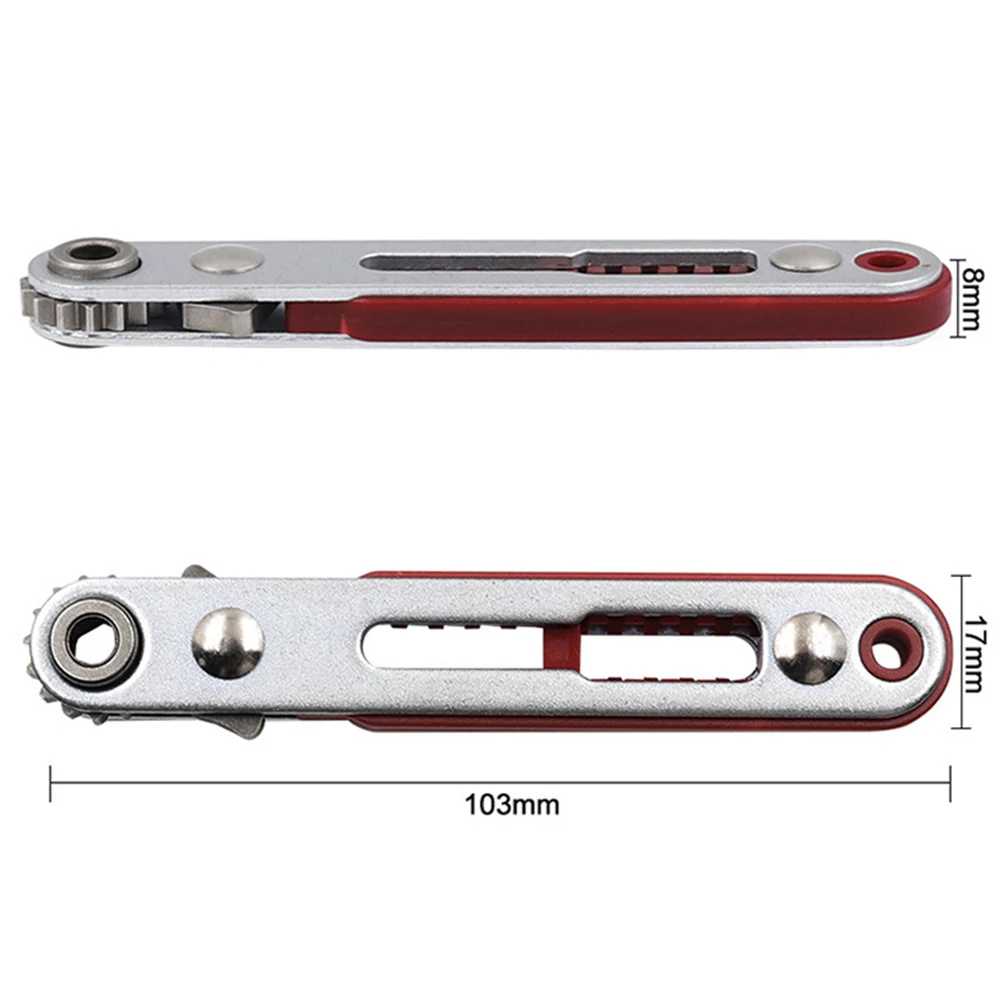 2pcs Mini Ratchet Wrench Screwdriver Set 90 Degree Offset Screwdriver Handle 1/4 Hex Shank Screwdriver Bits 1/4 Square Drive
2pcs Mini Ratchet Wrench Screwdriver Set 90 Degree Offset Screwdriver Handle 1/4 Hex Shank Screwdriver Bits 1/4 Square Drive