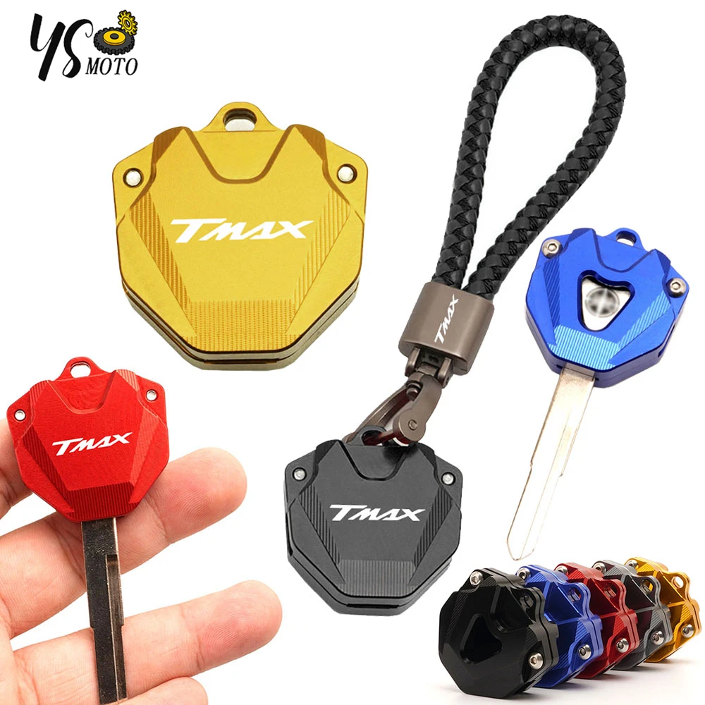 

For Yamaha TMAX 500 530 560 TMAX500 TMAX530 TMAX560 T-MAX DX SX Motorcycle CNC Fabric Badge Keyring Key Case Cover Keychain