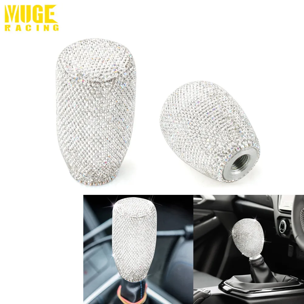 High Quality Diamond Crystal Car Auto Gear Shift Knob For Manual Transmission Automatic Bling Rhinestones Gear level Knob SFN110
High Quality Diamond Crystal Car Auto Gear Shift Knob For Manual Transmission Automatic Bling Rhinestones Gear level Knob SFN110
