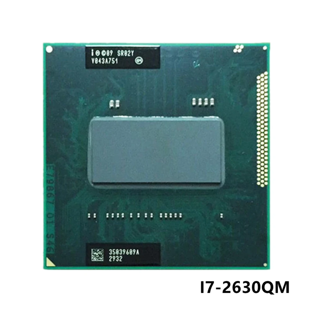 Intel Core i7-2630QM i7 2630QM SR02Y 2.0 GHz Quad-Core Eight-Thread CPU Processor 6M 45W Socket G2 / rPGA988B
Intel Core i7-2630QM i7 2630QM SR02Y 2.0 GHz Quad-Core Eight-Thread CPU Processor 6M 45W Socket G2 / rPGA988B
