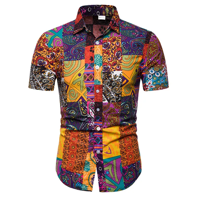 Vintage African Ethnic Print Shirt Men Chemise Homme 2022 Brand New Mens Dress Shirts Short Sleeve Button Up Hawaiian Shirt 5XL
Vintage African Ethnic Print Shirt Men Chemise Homme 2022 Brand New Mens Dress Shirts Short Sleeve Button Up Hawaiian Shirt 5XL