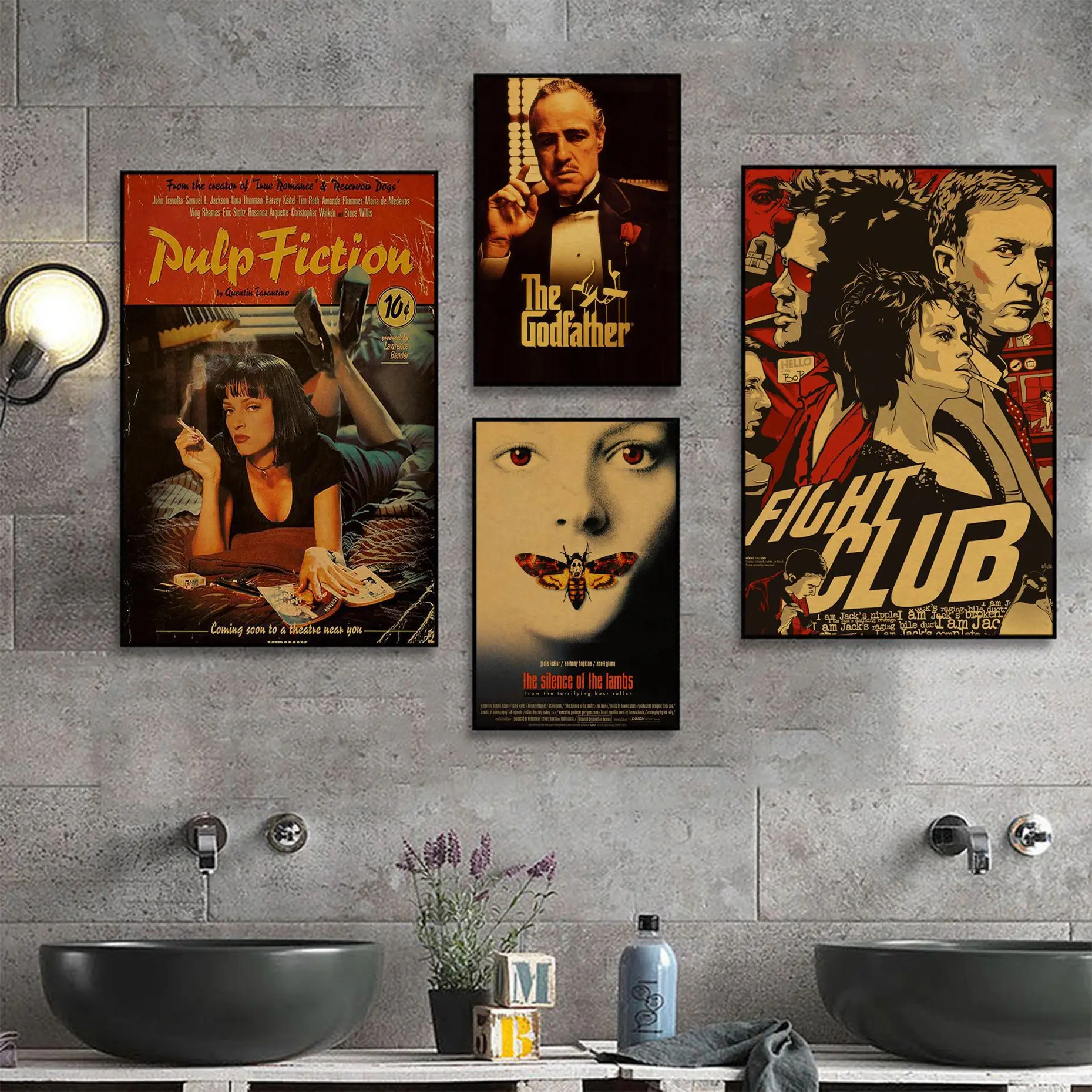 Classic Movie Posters Pulp Fiction Back To The Future Kill Bill DIY poster Vintage Room Home Bar Cafe Decor Kawaii room decor
Classic Movie Posters Pulp Fiction Back To The Future Kill Bill DIY poster Vintage Room Home Bar Cafe Decor Kawaii room decor