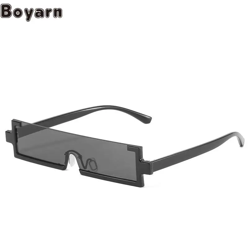 Boyarn New Small Box Sunglasses Trend Conjoined Small Box Glasses Personalized All-in-one Funny Sunglasses Woman
Boyarn New Small Box Sunglasses Trend Conjoined Small Box Glasses Personalized All-in-one Funny Sunglasses Woman