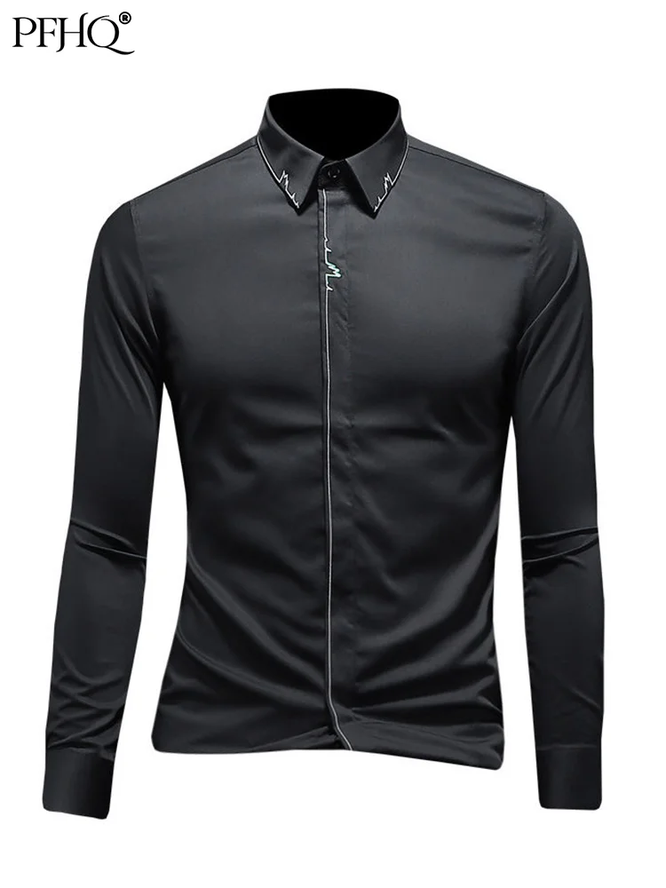 PFHQ 2022 Autumn Winter Luxury Elegant Trendy Men's Casual Fashion Shirts New Embroidery Long Sleeve Blouse Cool Clothes 21Q2681
PFHQ 2022 Autumn Winter Luxury Elegant Trendy Men's Casual Fashion Shirts New Embroidery Long Sleeve Blouse Cool Clothes 21Q2681