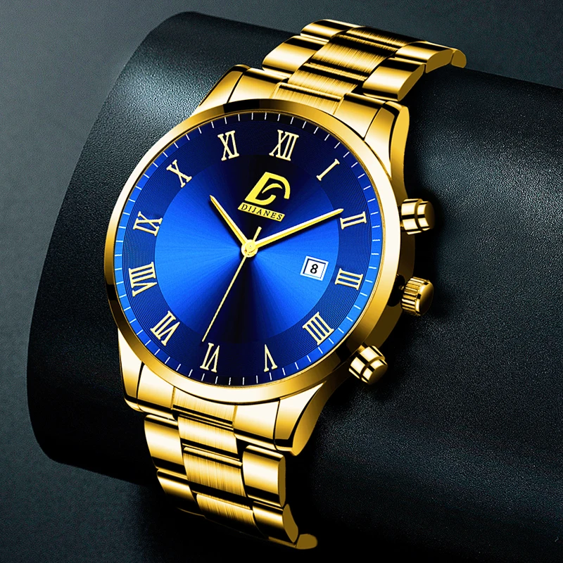 2022 Fashion Mens Gold Stainless Steel Watches Luxury Minimalist Quartz Wrist Watch Men Business Casual Watch relogio masculino
2022 Fashion Mens Gold Stainless Steel Watches Luxury Minimalist Quartz Wrist Watch Men Business Casual Watch relogio masculino