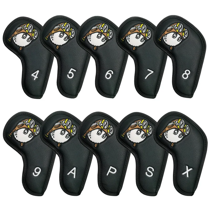 Pilot golf club cover Protective cover Iron iron Angle club cover Golf supplies club head cover
Pilot golf club cover Protective cover Iron iron Angle club cover Golf supplies club head cover