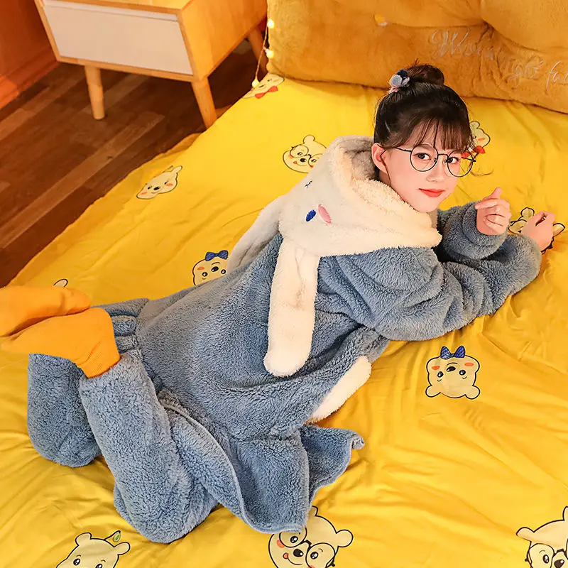 Sanrio Children's Pajamas Kawaii Cinnamoroll Lotso Winter Flannel Thickened Children's Home Clothes Set Kids Birthday Gift
Sanrio Children's Pajamas Kawaii Cinnamoroll Lotso Winter Flannel Thickened Children's Home Clothes Set Kids Birthday Gift