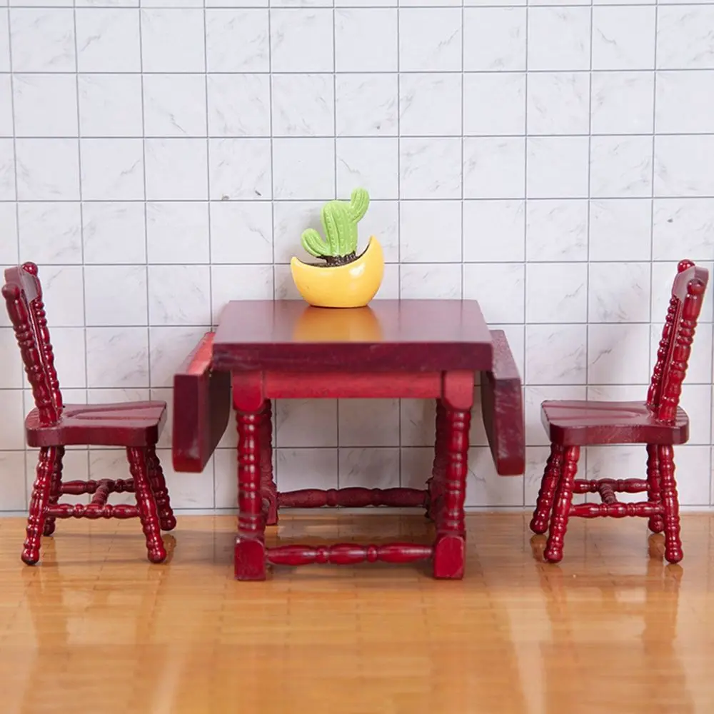 High Quality Mini Miniature Accessories Simulation chair Doll House Decoration Table Furniture Toys Wooden Table
High Quality Mini Miniature Accessories Simulation chair Doll House Decoration Table Furniture Toys Wooden Table