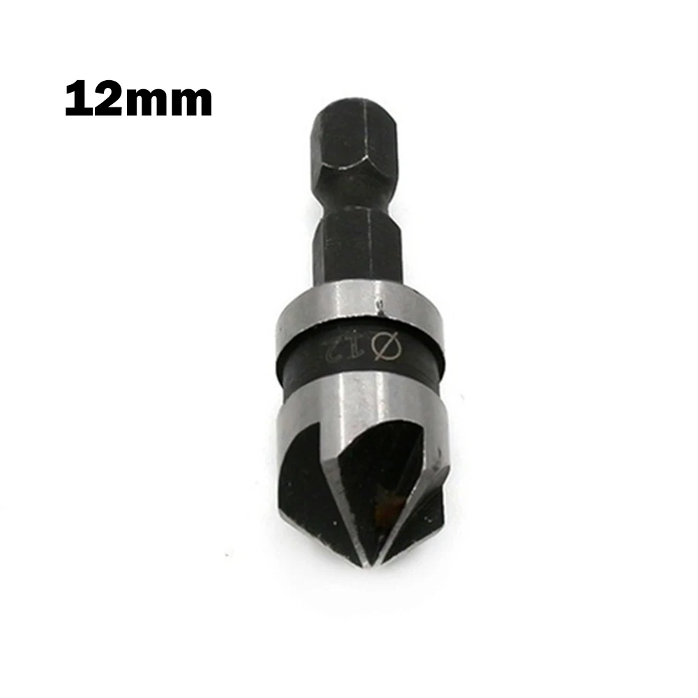 1pcs Carbon Steel 90 Degrees Round Shank Five-Edge Chamfer 12/16/19mm Countersink Woodworking Hole Opene Punching Hand Tools Set
1pcs Carbon Steel 90 Degrees Round Shank Five-Edge Chamfer 12/16/19mm Countersink Woodworking Hole Opene Punching Hand Tools Set