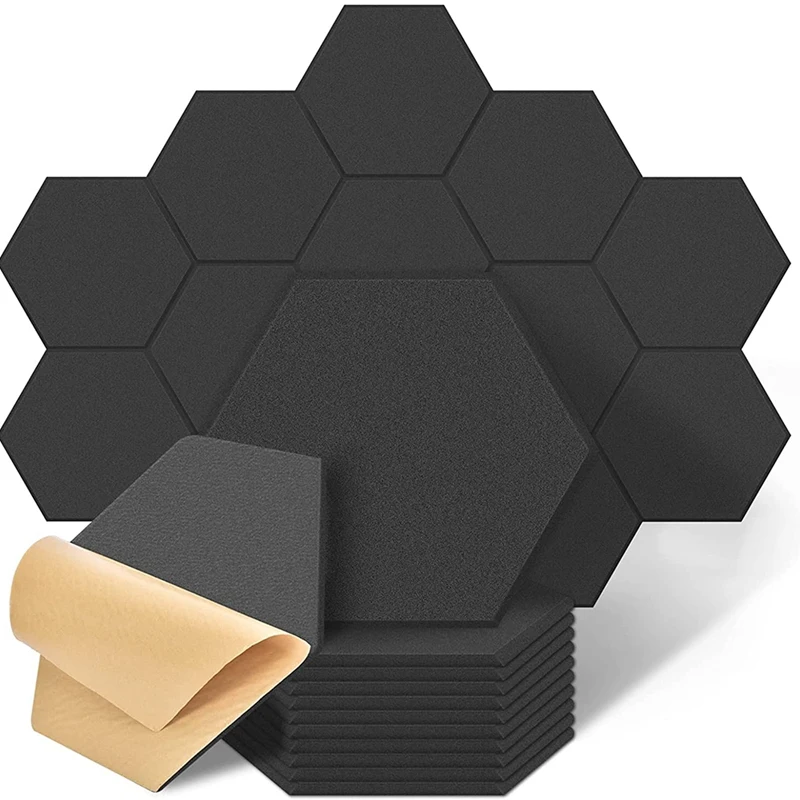 HOT 14 Pack Hexagon Acoustic Panels Beveled Edge Sound Proof Foam Panels,Sound Proofing Padding For Wall,Acoustic Treatment
HOT 14 Pack Hexagon Acoustic Panels Beveled Edge Sound Proof Foam Panels,Sound Proofing Padding For Wall,Acoustic Treatment