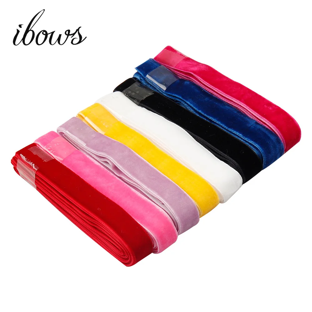 IBOWS 5Yards/lot 15MM Velvet Ribbon For DIY Crafts Bags Skirt Clothes Materials Sewing Materials Home Decoration Accessories
IBOWS 5Yards/lot 15MM Velvet Ribbon For DIY Crafts Bags Skirt Clothes Materials Sewing Materials Home Decoration Accessories
